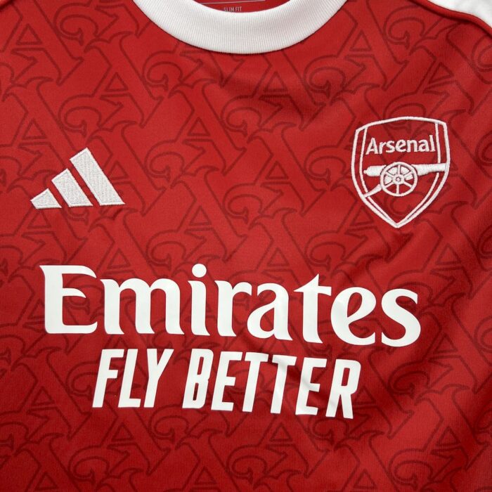 Kids Arsenal 2025/26 Home Kit 7