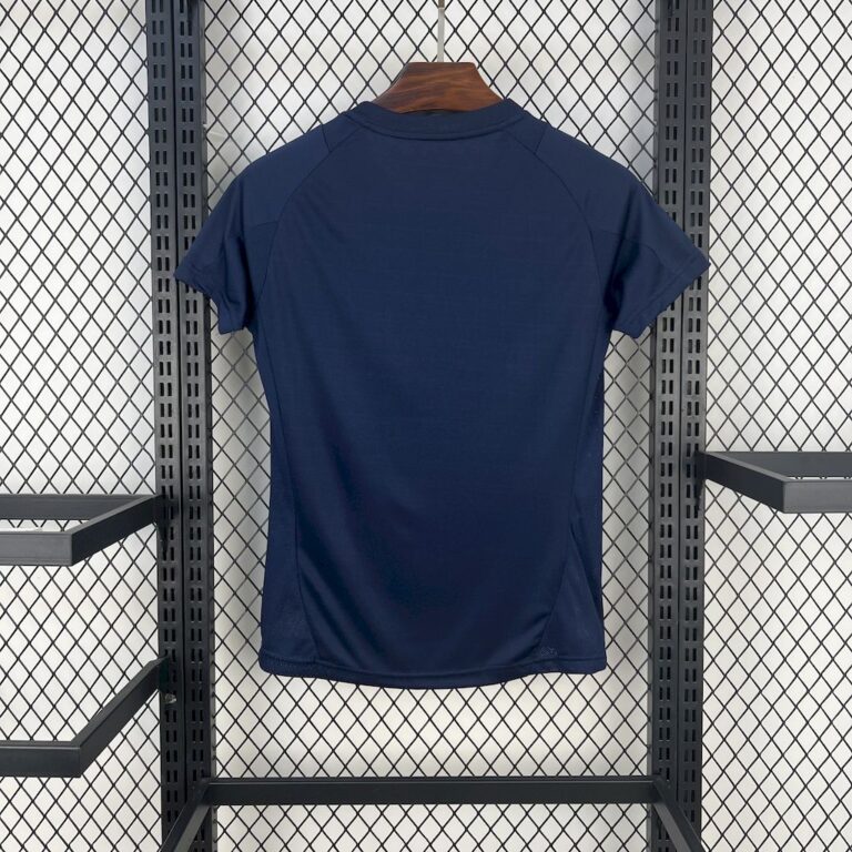 Womens Flamengo 2025/26 Pre-Match Wear Dark Blue Jersey 1