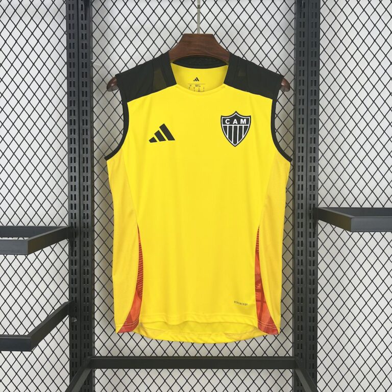 Mens Atlético Mineiro 2025/26 Pre-Match Yellow Vests
