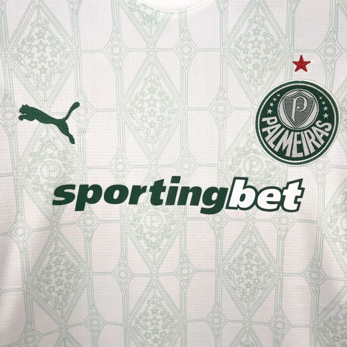 Womens Palmeiras 2025/26 Away Jersey 3