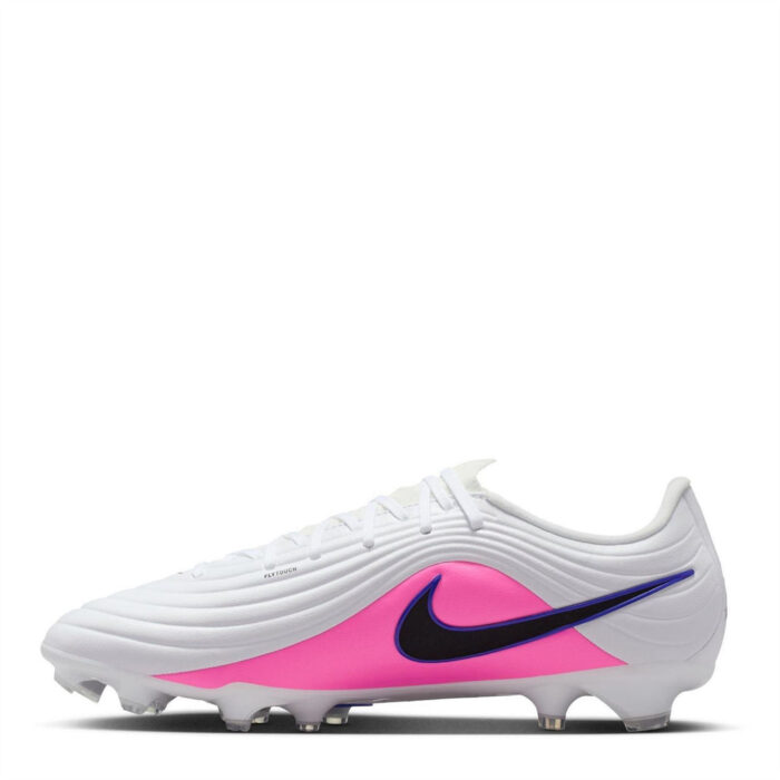 Nike Firm Ground Football Boots – Blue/Wht/Pink – view 2