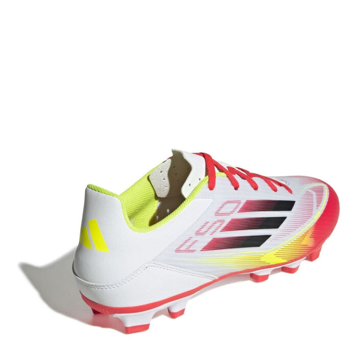 adidas F50 Firm Ground Football Boots – White/Red – view 4