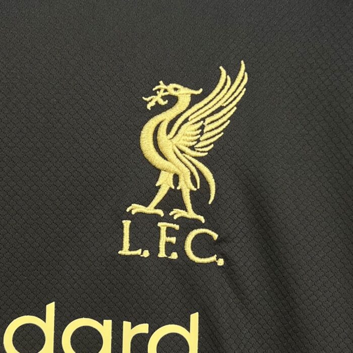 Mens Liverpool 2025/26 Black Gold Edition Jersey 5