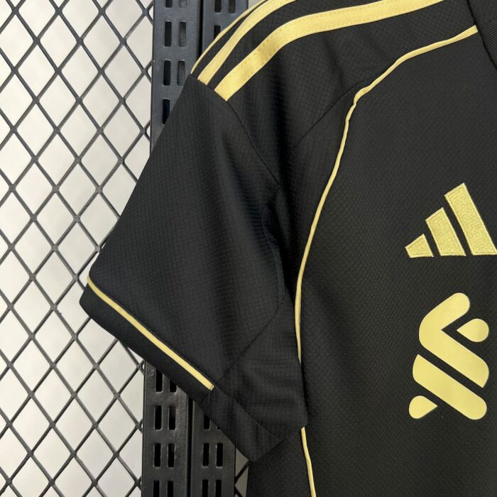 Mens Liverpool 2025/26 Black Gold Edition Jersey 3