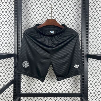 Mens Germany 2025/26 125th Anniversary Black Shorts