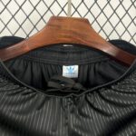 Mens Germany 2025/26 125th Anniversary Black Shorts 3