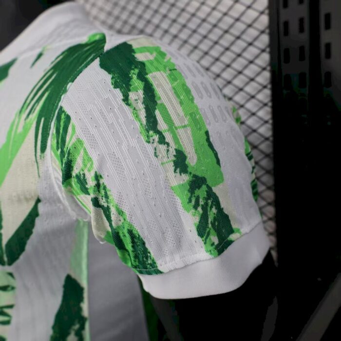 Mens Nigeria 25/26 White and Green Jersey Player Version 7
