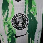 Mens Nigeria 25/26 White and Green Jersey Player Version 4