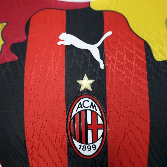 Mens AC Milan 2025/26 Ibrahimovic Jersey Player Version 6