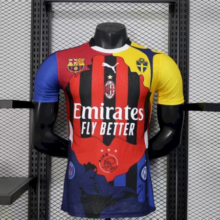 Mens AC Milan 2025/26 Ibrahimovic Jersey Player Version