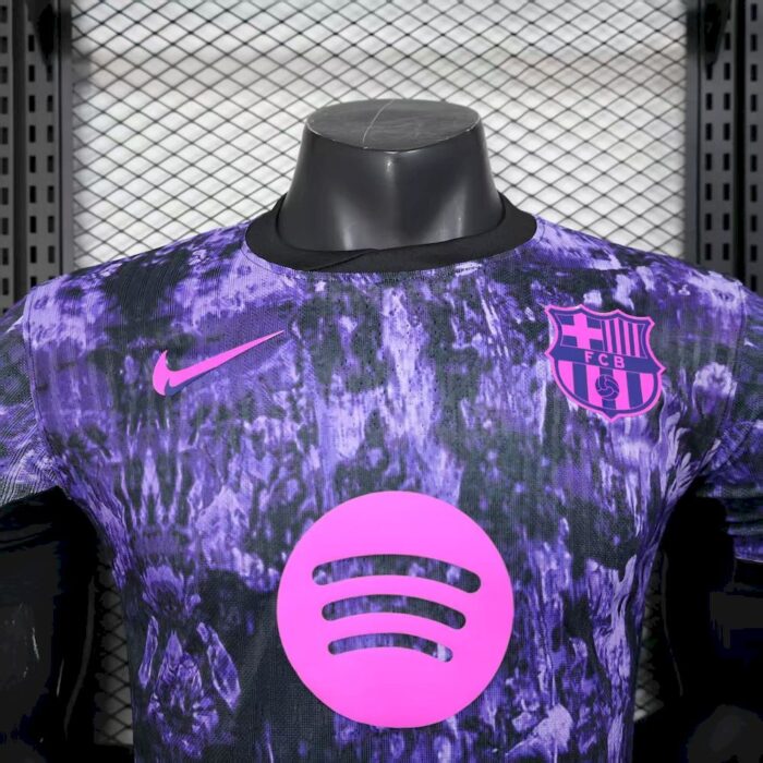 Mens Barcelona 2025/26 Purple Concept Edition Jersey Player Version 4