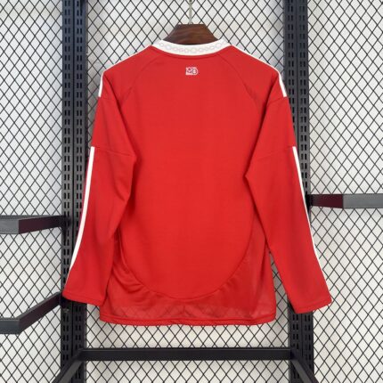 Mens S.C Internacional 2025/26 Home Long Sleeve Jersey 1