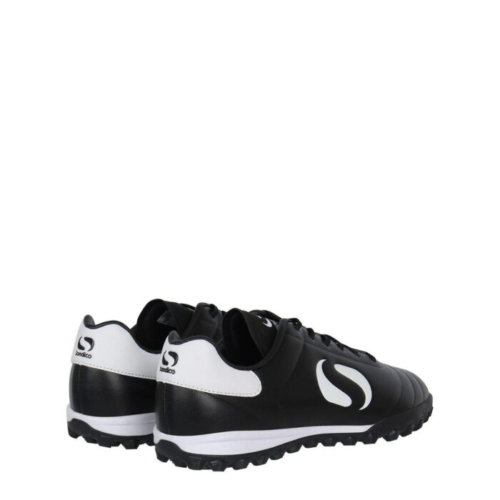 Sondico Mens Strike Turf Football Boots – Black/White – view 5
