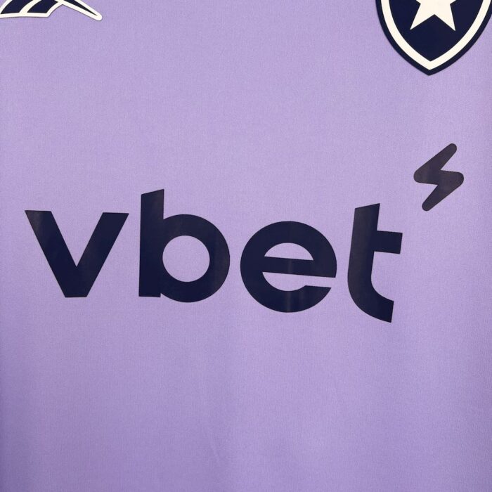 Mens Botafogo 2025/26 Pre-Match Purple Jersey 3