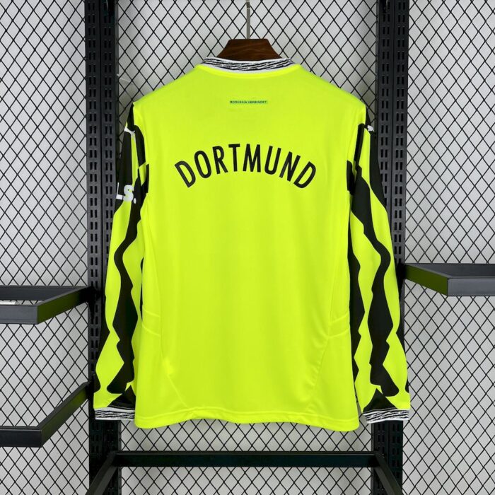 Mens Borussia Dortmund 2025/26 Long Sleeve Jersey 1