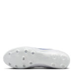 Nike Premier 3 Firm Ground Football Boots – White/Blue - Image 3