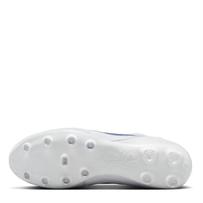 Nike Premier 3 Firm Ground Football Boots – White/Blue - Image 3