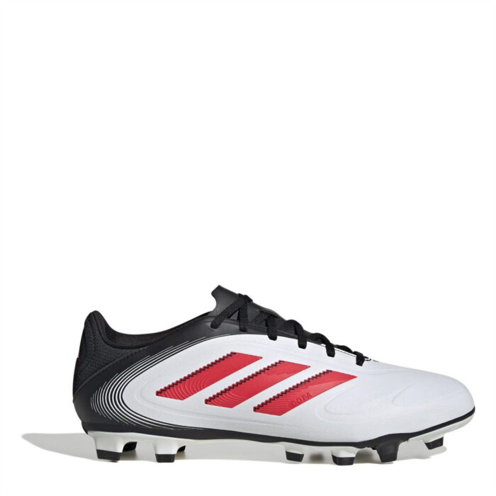 adidas Copa Pure 3 Firm Ground Football Boots – White/Red - Image 7