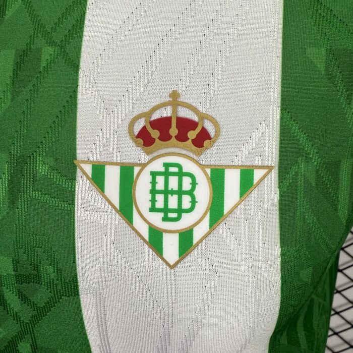 Mens Real Betis 2025/26 Home Leaked Jersey Player Version 6
