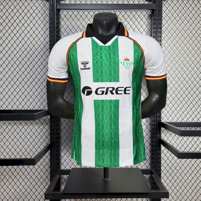 Mens Real Betis 2025/26 Home Leaked Jersey Player Version