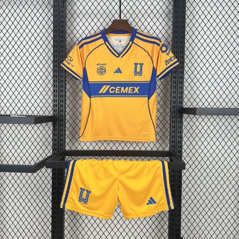 Kids Tigres UANL 2025/26 Home Kids Ki