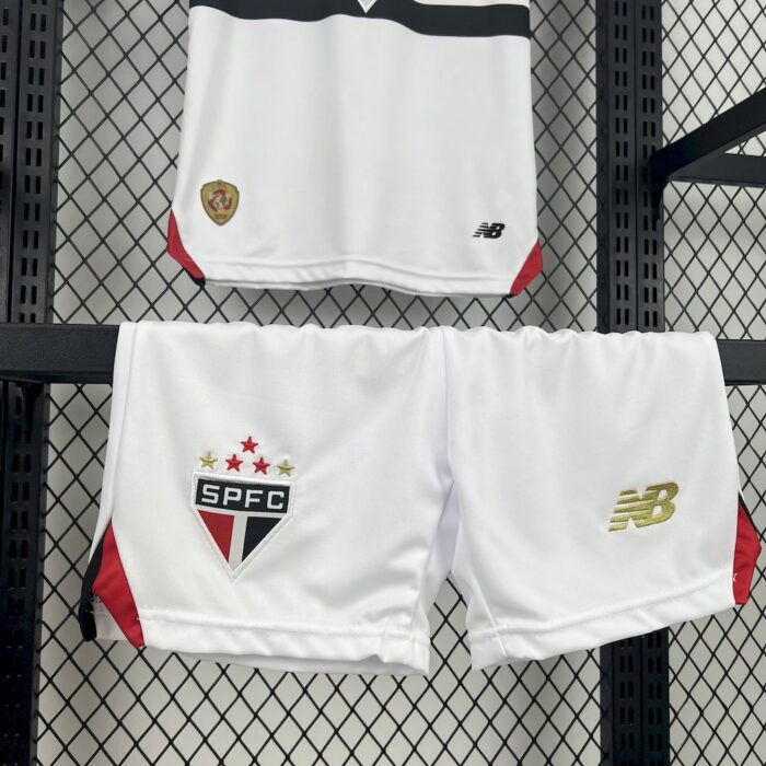 Kids Sao Paulo 2025/26 Home Kit 3