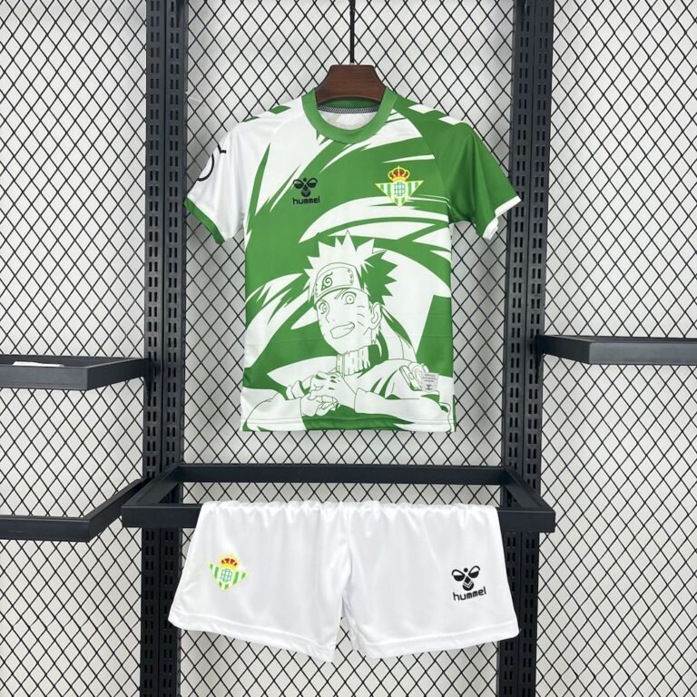 Kids Real Betis 2025/26 Hummel x Limited-edition Naruto Kit