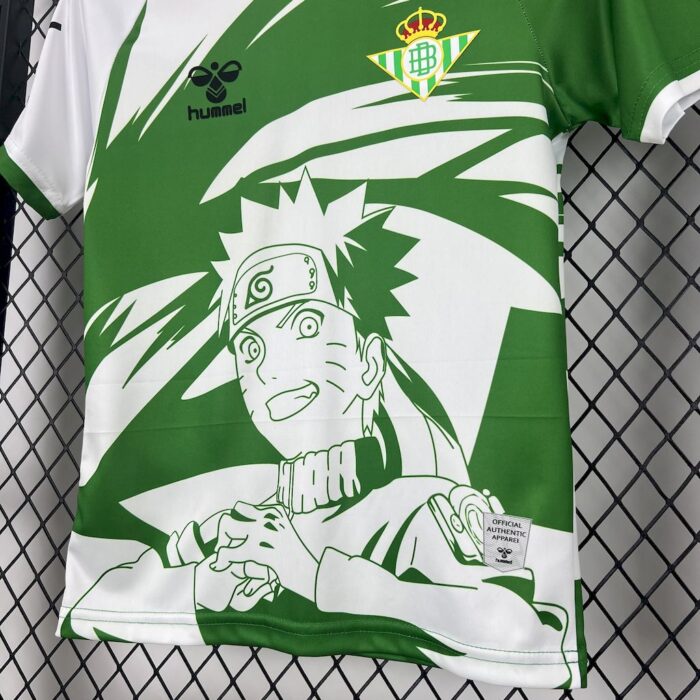 Kids Real Betis 2025/26 Hummel x Limited-edition Naruto Kit 3