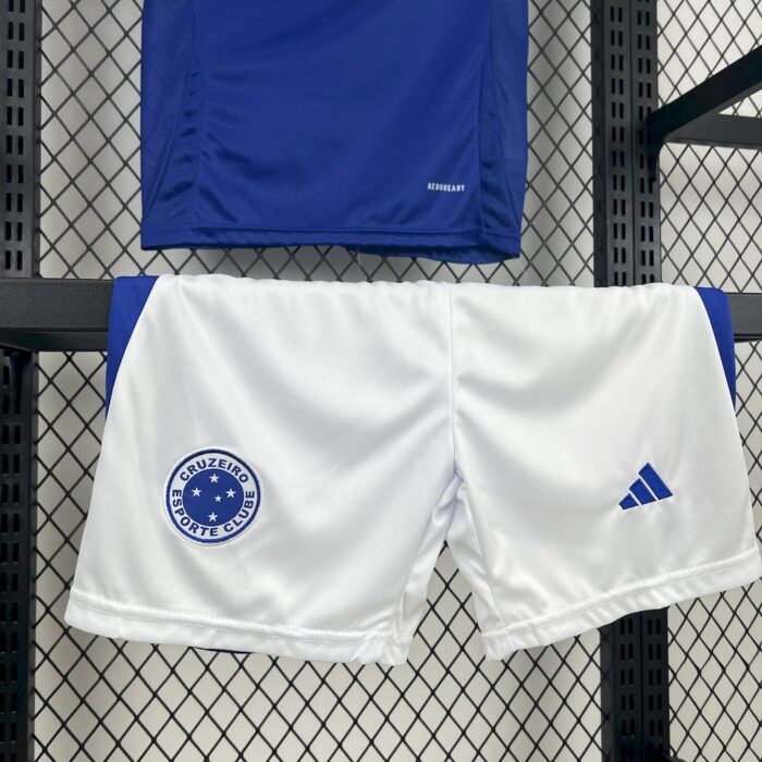 Kids Cruzeiro 2025/26 Home Kit 3