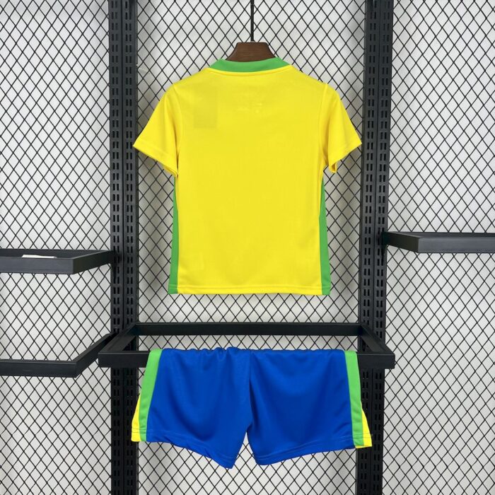 Kids Brazil 2025/26 Home Kit 1