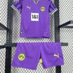Kids Borussia Dortmund 2024/25 Goalkeeper Kit 2