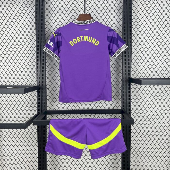 Kids Borussia Dortmund 2024/25 Goalkeeper Kit 1