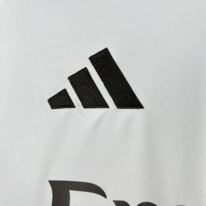 Mens Real Madrid 2025/26 Home Long Sleeve Jersey 6