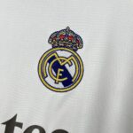 Mens Real Madrid 2025/26 Home Long Sleeve Jersey 5