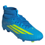 adidas F50 Junior Firm Ground Football Boots – Blue/Yellow – view 3