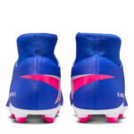 Nike Mercurial Superfly 10 Firm Ground Football Boots – Blue/Wht/Pink – view 5