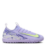 Nike Zoom Mercurial Vapor 16 Junior Turf Football Boots – Purple/Volt