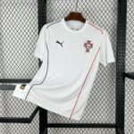 Mens Portugal 2025/26 Casuals Tee White Jersey