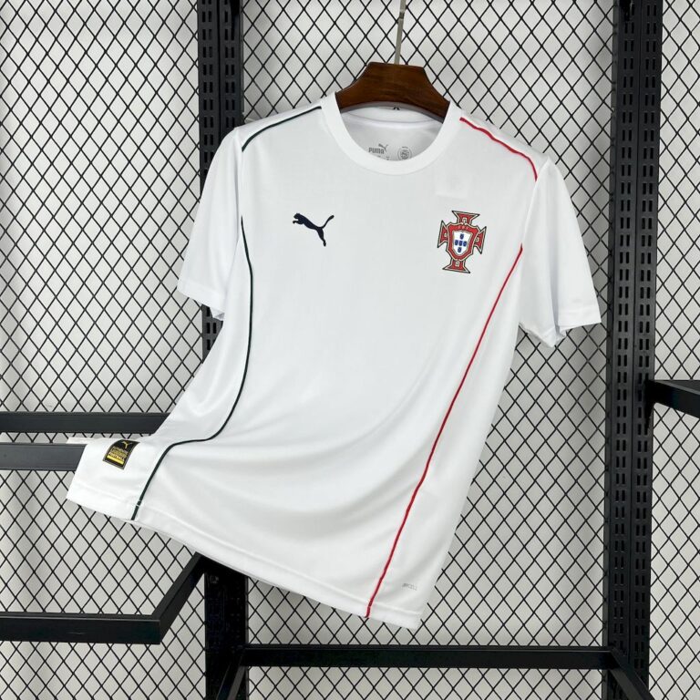 Mens Portugal 2025/26 Casuals Tee White Jersey