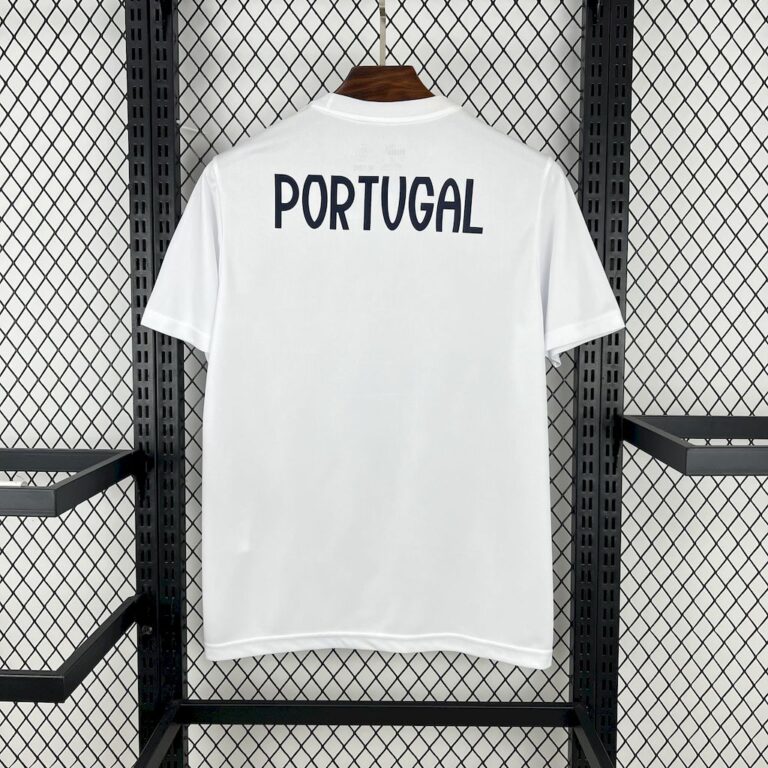 Mens Portugal 2025/26 Casuals Tee White Jersey 1