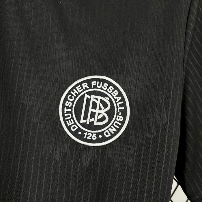 Mens Germany 2025/26 125th Anniversary Black Jersey 5