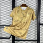 Mens Real Madrid 2025/26 Pre-Match Gold Jersey