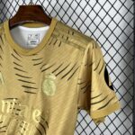 Mens Real Madrid 2025/26 Pre-Match Gold Jersey 4