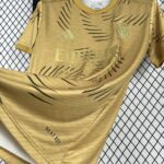Mens Real Madrid 2025/26 Pre-Match Gold Jersey 2