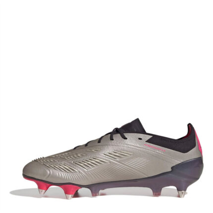 adidas Predator Junior Soft Ground Football Boots – Plat/Blk/Crbn – view 2