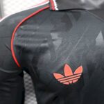 Mens Manchester United 2025/26 Long Sleeve Jersey Player Version 4