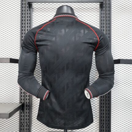 Mens Manchester United 2025/26 Long Sleeve Jersey Player Version 1