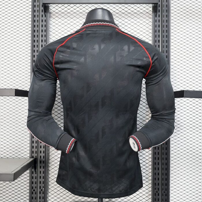 Mens Manchester United 2025/26 Long Sleeve Jersey Player Version 1