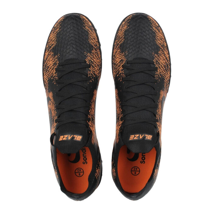 Sondico Turf Football Boots – Black/Orange - Image 6