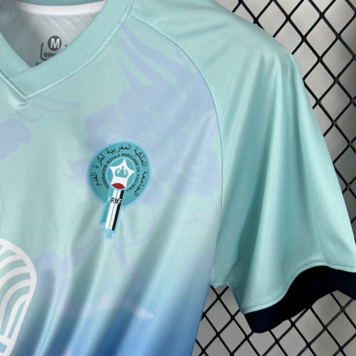 Mens Morocco 2025/26 Ocean and sky version Jersey 4